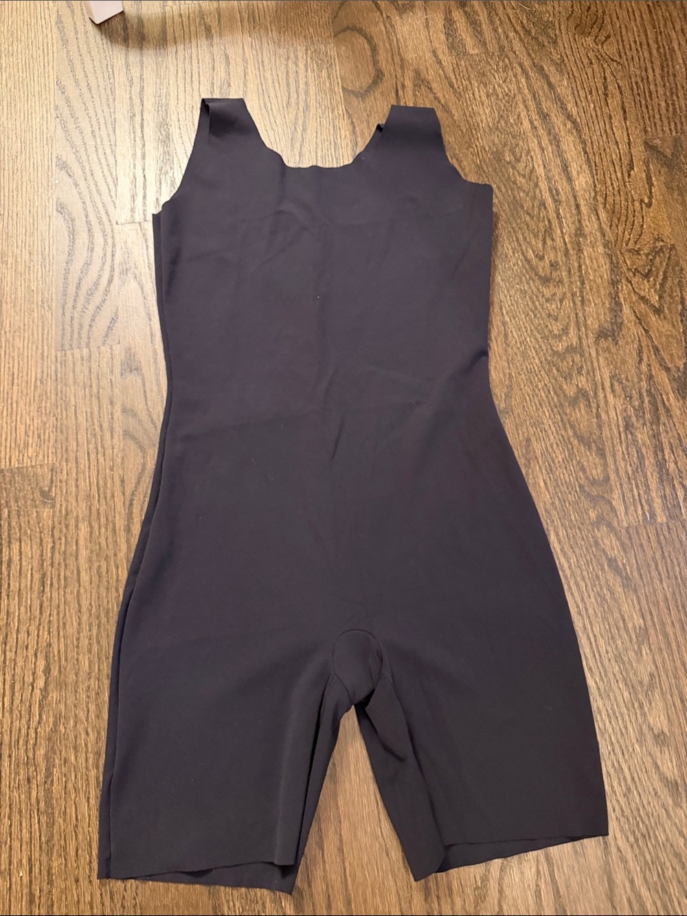 SPANX Black Kids One-Piece Active Bodysuit